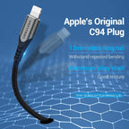 Vention USB-C to Lightning Cable 1.5M Price in Kenya | MFi Certified Gray