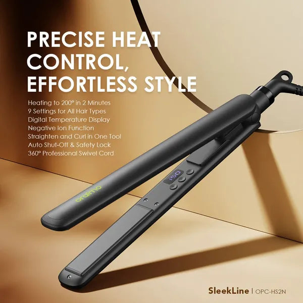 oraimo SleekLine OPC-HS2N 2-in-1 Hair Styler Price in Kenya | Straightener & Curler Oraimo