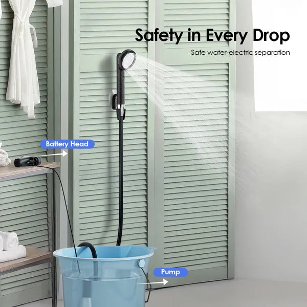 Oraimo AquaFlex OPS-201A Portable Shower Pump Price in Kenya | Rechargeable