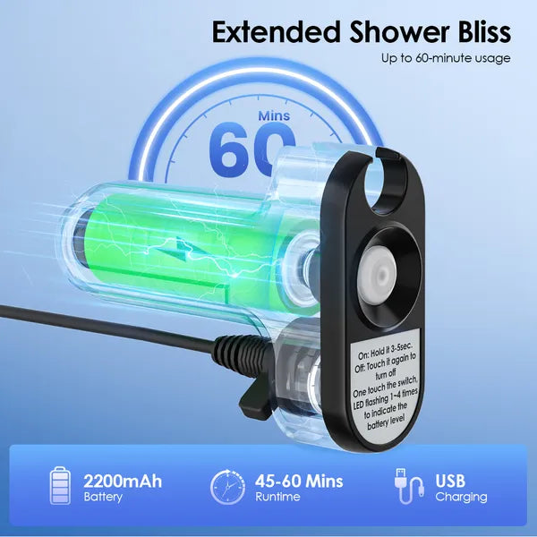 Oraimo AquaFlex OPS-201A Portable Shower Pump Price in Kenya | Rechargeable
