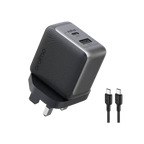 Oraimo PowerGaN 36 Pro 36W Wall Charger with USB-C & USB-A Ports