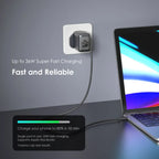 Oraimo PowerGaN 36 Pro 36W Wall Charger with USB-C & USB-A Ports