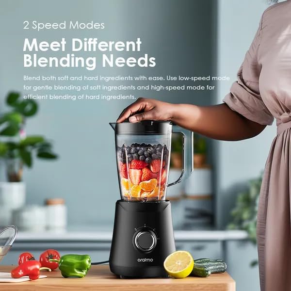 Oraimo Smart Blender OH-B1 | 1.5L Glass Jar & Variable Speeds