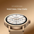 Oraimo Watch Muse OSW-831N | 1.32" AMOLED Smartwatch with 2 Straps & IP68 Waterproof