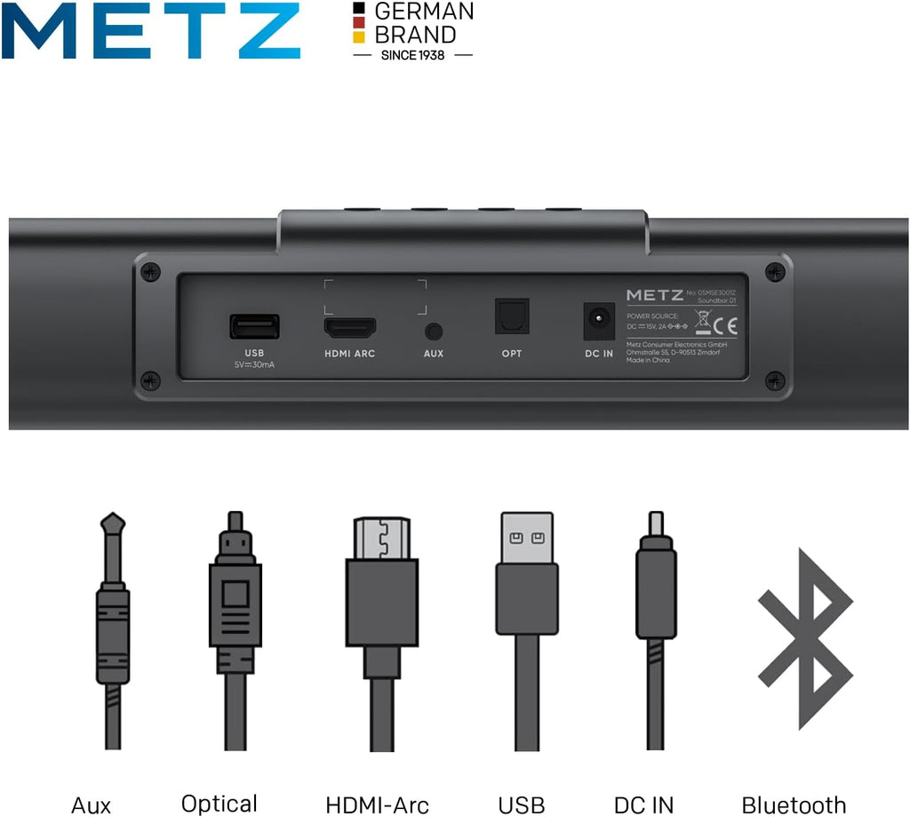Skyworth  S5888 2.2Ch 300W Soundbar Price in Kenya | Dual Built-in Subwoofers