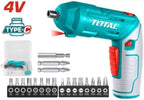 TOTAL TSDLI0442 4V Cordless Screwdriver Price in Kenya | USB-C Rechargeable