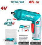 TOTAL TSDLI0442 4V Cordless Screwdriver Price in Kenya | USB-C Rechargeable