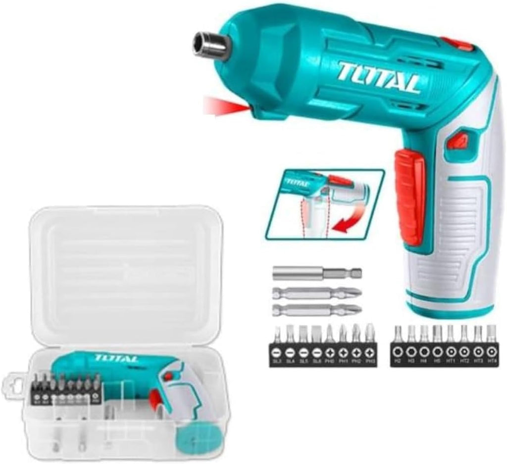 TOTAL TSDLI0442 4V Cordless Screwdriver Price in Kenya | USB-C Rechargeable