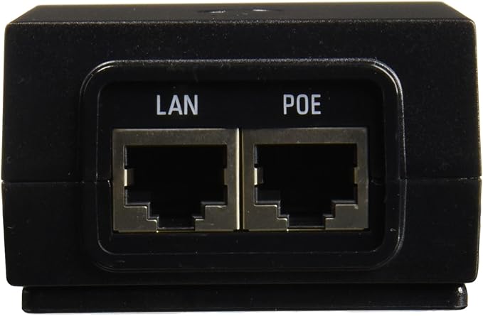 Ubiquiti 48V Gigabit PoE Injector - 24W Power Adapter for UniFi