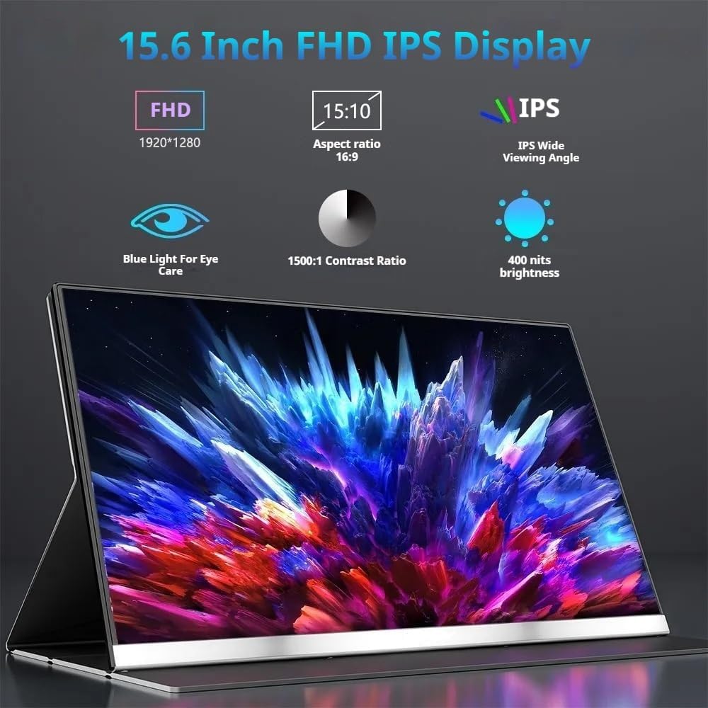 V2com P4 Portable Monitor Price in Kenya | 15.6" FHD Screen Extender Nairobi