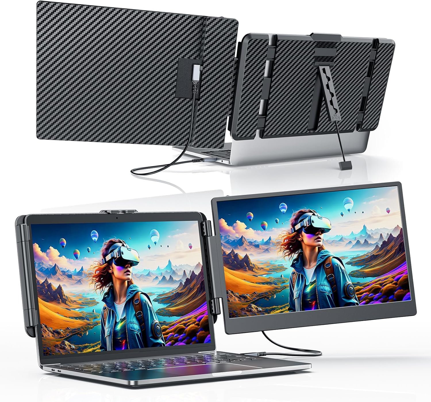 V2com S1 Screen Extender Price in Kenya | 14" Portable Dual Monitor