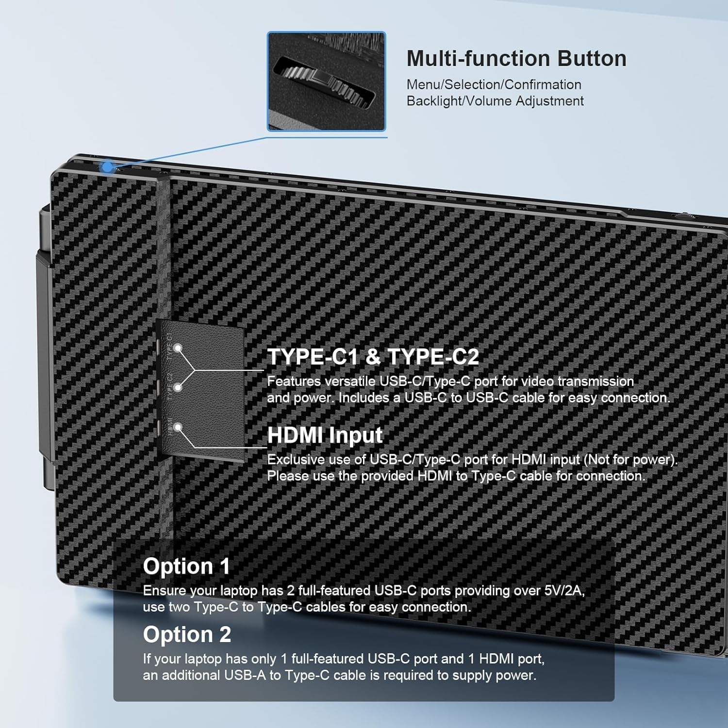 V2com S3 Triple Screen Extender Price in Kenya | Dual 14" Portable Monitors