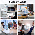 V2com Z2 Triple Screen Extender Price in Kenya | 15.6" Nitrogen Lift Monitor