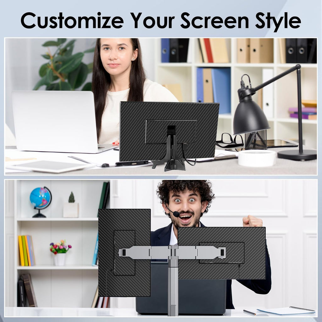 V2com Z2 Triple Screen Extender Price in Kenya | 15.6" Nitrogen Lift Monitor